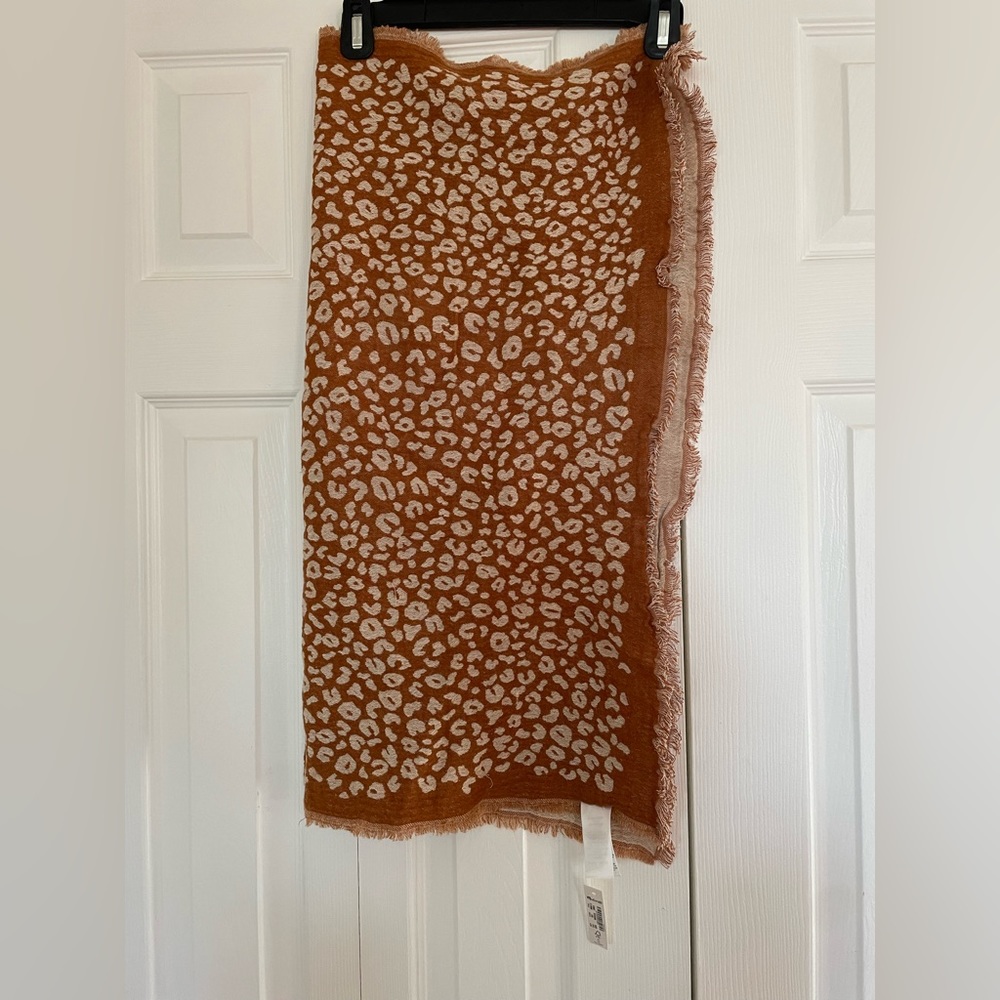 New Madewell scarf bandanna, with tags, tan